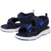 imageThe Childrens Place Baby Boys and Toddler Sporty Sandal with Adjustable StrapsBlackNavy