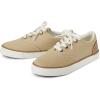 imageThe Childrens Place Boys Casual Lace Up Low Top SneakersTan Canvas