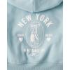 imageThe Childrens Place Girls Active Long Sleeve Hooded SweatshirtDusky Blue