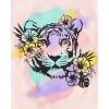 imageThe Childrens Place Girls Animal Short Sleeve Graphic TShirts MultipackButterflyTigerMermaid