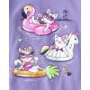 imageThe Childrens Place Girls Animal Short Sleeve Graphic TShirts MultipackPineappleCat PoolCat Drink