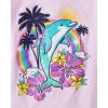 imageThe Childrens Place Girls Animal Short Sleeve Graphic TShirts MultipackRainbow UnicornAlohaDolphin