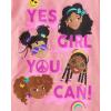 imageThe Childrens Place Girls Kindness Love Equality Short Sleeve Graphic TShirtsmultipacksDreamBelieveYes You Can