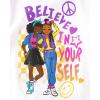 imageThe Childrens Place Girls Kindness Love Equality Short Sleeve Graphic TShirtsmultipacksDreamBelieveYes You Can