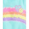imageThe Childrens Place Girls Kindness Love Equality Short Sleeve Graphic TShirtsmultipacksRainbow PaintKindnessBelieveRainbow