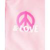 imageThe Childrens Place Girls Long Sleeve Active Hooded Fleece Full Zip UpPink