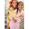 imageThe Childrens Place Girls Long Sleeve Active Hooded Fleece Full Zip UpYellow