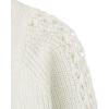 imageThe Childrens Place Girls Long Sleeve Open Front Knit CardiganSnow
