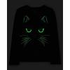 imageThe Childrens Place Kids All HolidaysBirthdays Long Sleeve Graphic TShirts2 PackCatSpooky Doodle