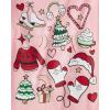 imageThe Childrens Place Kids All HolidaysBirthdays Long Sleeve Graphic TShirts2 PackHoliday DoodleHoliday Drink