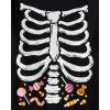 imageThe Childrens Place Kids All HolidaysBirthdays Long Sleeve Graphic TShirts2 PackSkeleton CandyWitch Cat