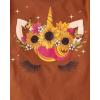 imageThe Childrens Place Kids All HolidaysBirthdays Long Sleeve Graphic TShirts2 PackTis the SeasonUnicorn Flower
