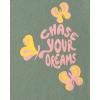 imageThe Childrens PlaceFemaleAll Holidays Short Sleeve Graphic TShirtsmultipacksDreamsButterflyFlowers 3PackXLarge