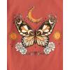 imageThe Childrens PlaceFemaleAll Holidays Short Sleeve Graphic TShirtsmultipacksDreamsButterflyFlowers 3PackXLarge