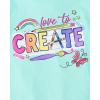 imageThe Childrens PlaceFemaleSchool Days Short Sleeve Graphic TShirtsmultipacksCreatePositiveApple 3PackXXLarge