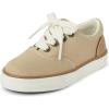 imageThe Childrens Place Baby Boys Casual Lace Up Low Top Sneakers Tan CanvasTan Canvas