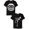 imageThe Childrens Place Kids All HolidaysBirthdays Short Sleeve Graphic TShirts2 PackPumpkinSkeleton