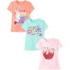 imageThe Childrens PlaceFemaleSchool Days Short Sleeve Graphic TShirtsmultipacksCreatePositiveApple 3PackXXLarge