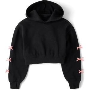 imageThe Childrens Place Girls Active Long Sleeve Hooded SweatshirtParis
