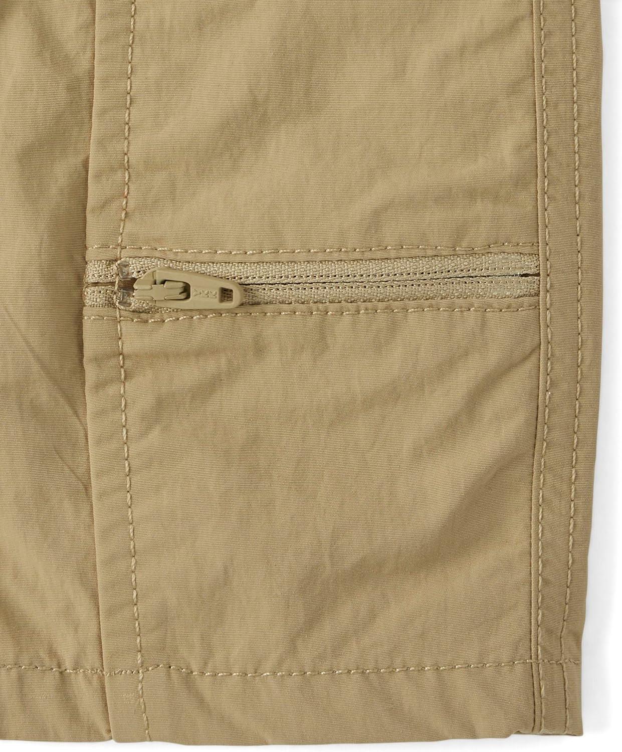 imageThe Childrens Place Baby Boys and Toddler Quick Dry Pull on Cargo Shorts 3quotJava Hill