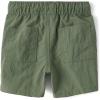 imageThe Childrens Place Baby Boys and Toddler Quick Dry Pull on Cargo Shorts 3quotGreenwich