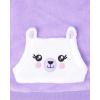 imageThe Childrens Place Girls Long Sleeve Top and Bottoms Cozy Fleece 2 Piece Pajama SetPurple Llama