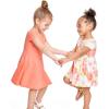 imageThe Childrens Placeand Toddler Girls Short Sleeve Fashion DressDaisy Tie Dye Skater 2pack