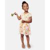 imageThe Childrens Placeand Toddler Girls Short Sleeve Fashion DressSimply White Babydoll