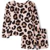 Pink Leopard Shorts