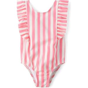 imageThe Childrens Place and Toddler One Piece SwimsuitPink Stripe