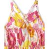 imageThe Childrens Place BabyGirls Sleeveless Strappy Back Summer DressesCasual DressPink Yellow Floral
