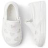 imageThe Childrens Place Girls Baby Toddler Casual Slip on Shoes SneakerRockstar Heart