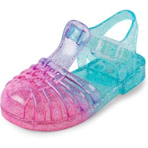 imageThe Childrens Place Girls and Toddler Jelly Fisherman SandalsOmbre Multicolor