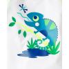 imageThe Childrens Place Boys and Toddler Short Sleeve Rashguard and BottomsNeon Lime