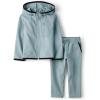 imageThe Childrens Place babyboys And Toddler Active Sweatshirt and Sweatpant 2 Piece OutfitSmokey Blue
