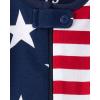 imageThe Childrens Place Baby Girls Americana Snug Fit Cotton One Piece PajamasStars and Stripes