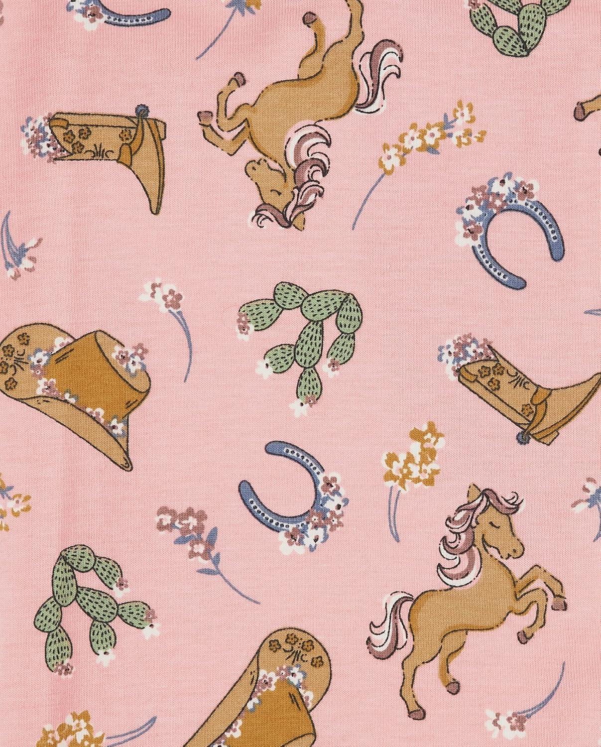 imageThe Childrens Place Girls Leggings MultipacksWestern Doodle Plum Petal White Floral Fairisle 3pack