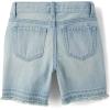 imageThe Childrens Place Girls Denim Midi ShortsRowena Wash