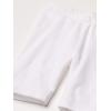 imageThe Childrens Place Girls Solid Bike ShortsWhite Single