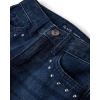 imageThe Childrens Place Girls Wide Leg JeansAmble Wash Side Stud