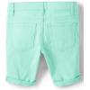 imageThe Childrens Place Roll Cuff Twill Skimmer ShortsMellow Aqua