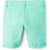 imageThe Childrens Place Roll Cuff Twill Skimmer ShortsMint