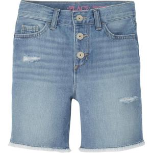 imageThe Childrens Place Denim Shortie ShortsBecca Wash
