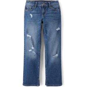 imageThe Childrens Place Girls Button Front Super Skinny Jeans90s Grove Wash