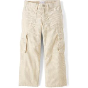 imageThe Childrens Place Girls Corduroy PantsHay Stack Baggy Cargo