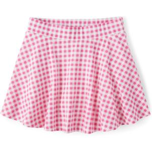 imageThe Childrens Place Girls PullOn Everyday SkortsDaisy Gingham