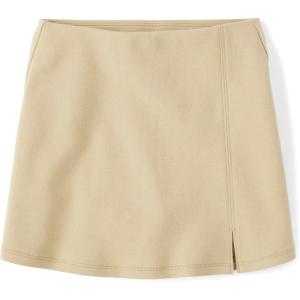 imageThe Childrens Place Girls Uniform Aline Ponte SkortsSand