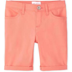 imageThe Childrens Place Roll Cuff Twill Skimmer ShortsPretypeach Single