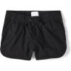 imageThe Childrens Place Girls Denim Pull On ShortsSolid Black