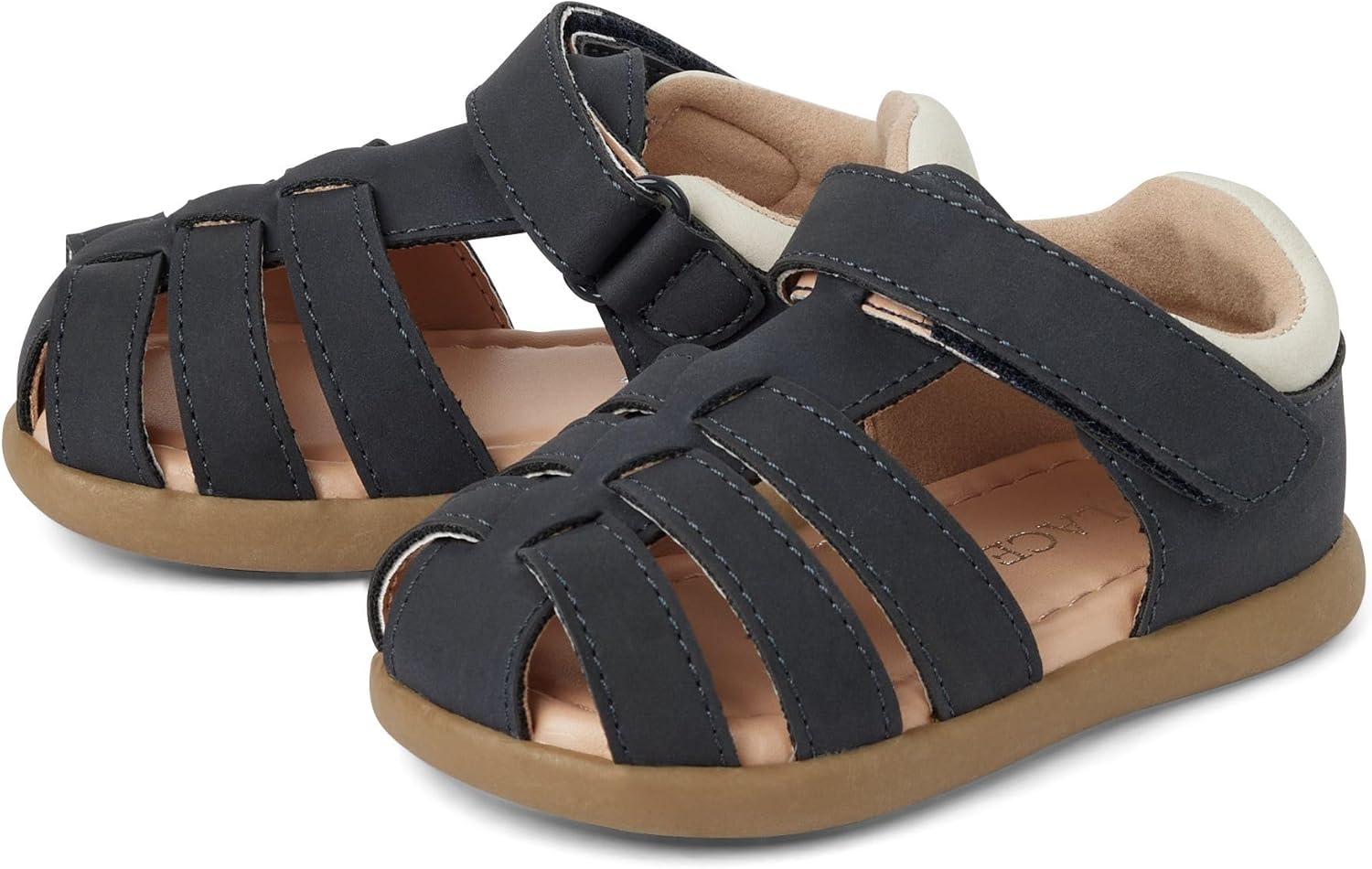 imageThe Childrens Place UnisexBaby and Newborn First Steps Sandals FishermanNavy Fisherman
